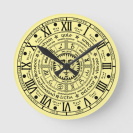 ヴィンテージ異教のの時計 ラウンド壁時計