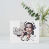 ヴィンテージ病棟ナース電話 ポストカード (スタンド正面)