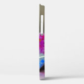 ヴィンテージ白い子猫とピンクの花 Case-Mate iPhoneケース (裏面 / 左)