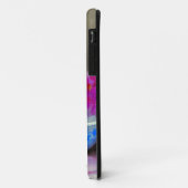 ヴィンテージ白い子猫とピンクの花 Case-Mate iPhoneケース (裏面/左)