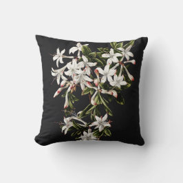 ヴィンテージ白つつじ開花 クッション
