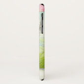 ヴィンテージ白と茶色の子猫と花 Case-Mate iPhoneケース (裏面/左)