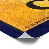 ヴィンテージ白ペリカン果実包装用クレートラベル ポスター (角)