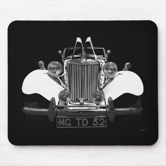 ヴィンテージ白剤 マウスパッド (正面)