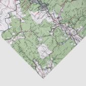 ヴィンテージ白山地図 薄葉紙 (詳細)