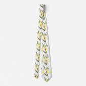 ヴィンテージ白百合 ネクタイ (裏面)