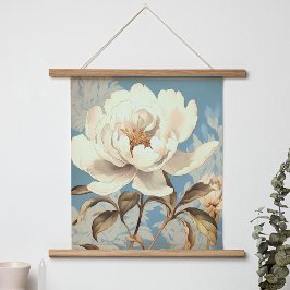 ヴィンテージ白花春 ポスター