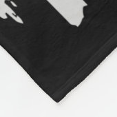 ヴィンテージ白血病認識度アメリカ国旗Tギフト フリースブランケット (角)