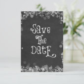 ヴィンテージ白黒の日付の保存 セーブザデート (スタンド正面)