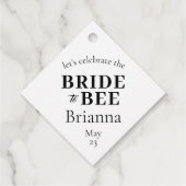 ヴィンテージ白黒の花嫁へ フェイバータグ (裏面)