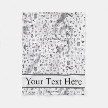 ヴィンテージ白黒の音楽ノートパターン