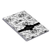 ヴィンテージ白黒カントリー ノートブック (右側)