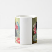 ヴィンテージ白黒キットン絵画ズ モーフィングマグカップ (中央)