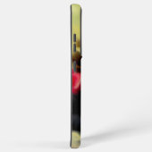 ヴィンテージ白黒キットン絵画ズ SAMSUNG GALAXYケース (右側面)