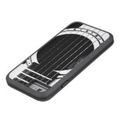 ヴィンテージ白黒ギター Case-Mate iPhoneケース (底)