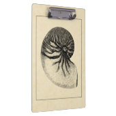 ヴィンテージ白黒コンチシェル クリップボード (右)