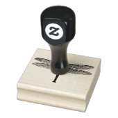 ヴィンテージ白黒トンボイラストレーション ラバースタンプ (スタンプ)