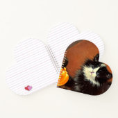 ヴィンテージ白黒ハロウィーンキットン ノートブック (内部)