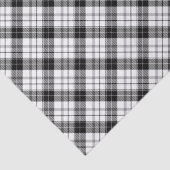 ヴィンテージ白黒フランネル格子模様 薄葉紙 (詳細)