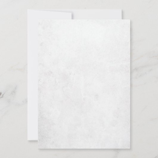 ヴィンテージ白黒ブライダルシャワー招待 招待状 (裏面)