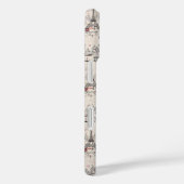 ヴィンテージ白黒ヨーロッパの画像 Case-Mate iPhoneケース (裏面 / 右)