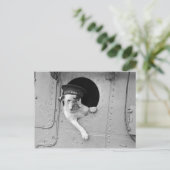 ヴィンテージ白黒軍隊ブルドッグ航海の ポストカード (スタンド正面)