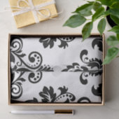 ヴィンテージ白黒 薄葉紙 (ギフト)