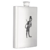 ヴィンテージ的なオペラキャット フラスク (右)