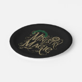 ヴィンテージ省魔法™図 ペーパープレート (アングル)