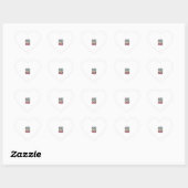 ヴィンテージ看護師スクラブ体温命を救うシャツ ハートシール (シート)