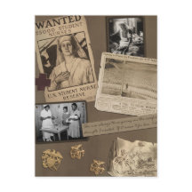 ヴィンテージ看護 – ナーススクラップブックポストカード