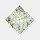 ヴィンテージ真珠 スタンダードランチョンナプキン (角)