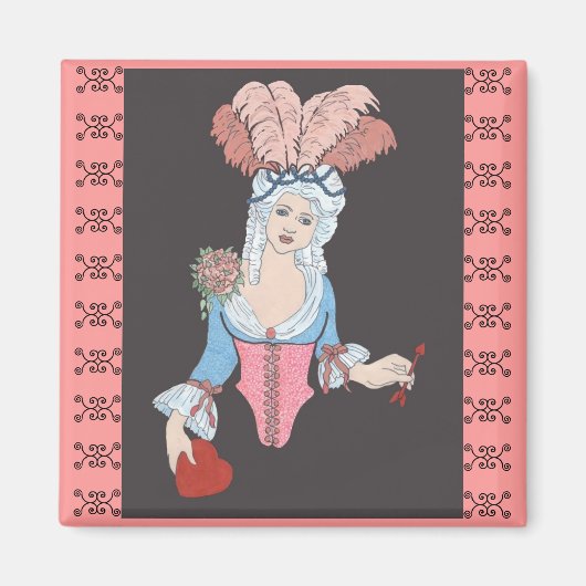 ヴィンテージ真理恵 マグネット (正面)