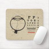 ヴィンテージ眼科医 マウスパッド (マウス)