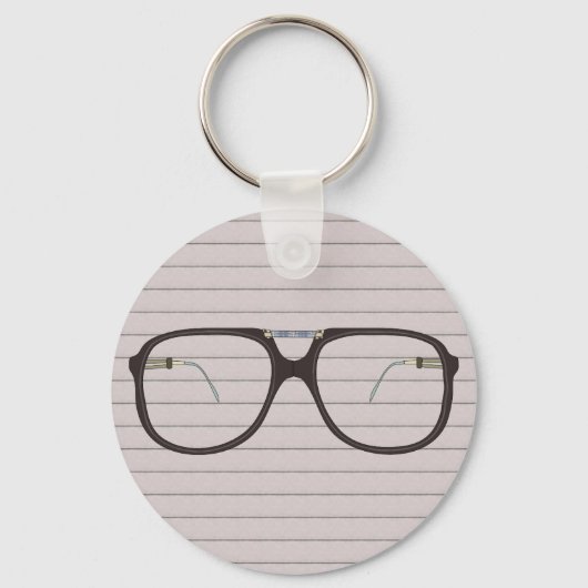 ヴィンテージ眼鏡 キーホルダー (正面)