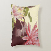 ヴィンテージ睡蓮 アクセントクッション (正面(垂直))