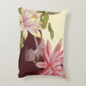 ヴィンテージ睡蓮 アクセントクッション (裏面(縦))