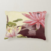 ヴィンテージ睡蓮 アクセントクッション (裏面)