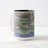 ヴィンテージ睡蓮 ツートーンマグカップ (正面左)