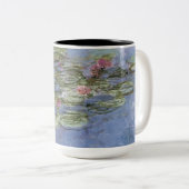 ヴィンテージ睡蓮 ツートーンマグカップ (正面右)
