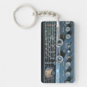 ヴィンテージ短波無線キーチェーン キーホルダー (正面)