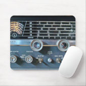 ヴィンテージ短波無線マウスパッド マウスパッド (マウス)