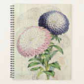 ヴィンテージ矮性菊の花ばいせん プランナー手帳 (正面)