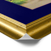 ヴィンテージ石けん広告アートポスター ポスター (角)