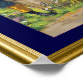 ヴィンテージ石けん広告アートポスター ポスター (角)