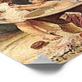 ヴィンテージ石けん広告プリント ポスター (角)