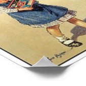 ヴィンテージ石けん広告プリント ポスター (角)