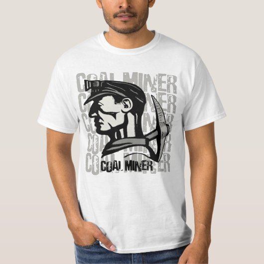 ヴィンテージ石炭鉱夫 Tシャツ (正面)