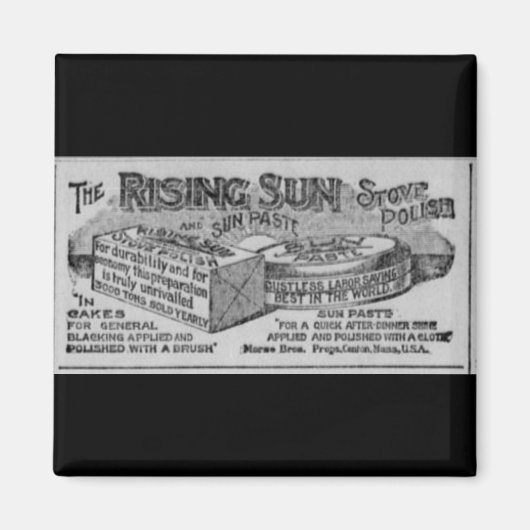 ヴィンテージ石鹸と磁石 マグネット (正面)