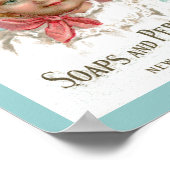 ヴィンテージ石鹸と香水広告 ポスター (角)